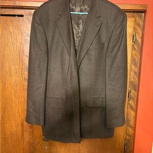 Oscar de la Renta Brown Single-Breasted Blazer